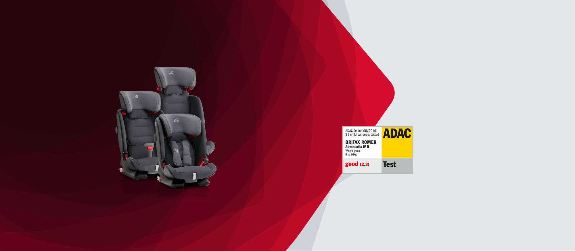 OUR BEST 3-IN-1 CHILD CAR SEAT.
